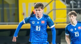 Futbalisti Slovenska do 19 rokov.