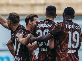Futbalisti FC Viktória Plzeň.