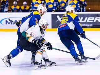 Fotka zo zápasu HC 19 Humenné - HK Skalica.