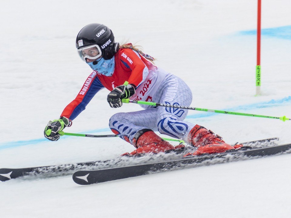 Slovenská reprezentantka v paraalpskom lyžovaní Alexandra Rexová.