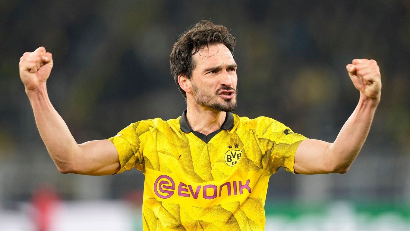 Mats Hummels v drese klubu Borussia Dortmund.