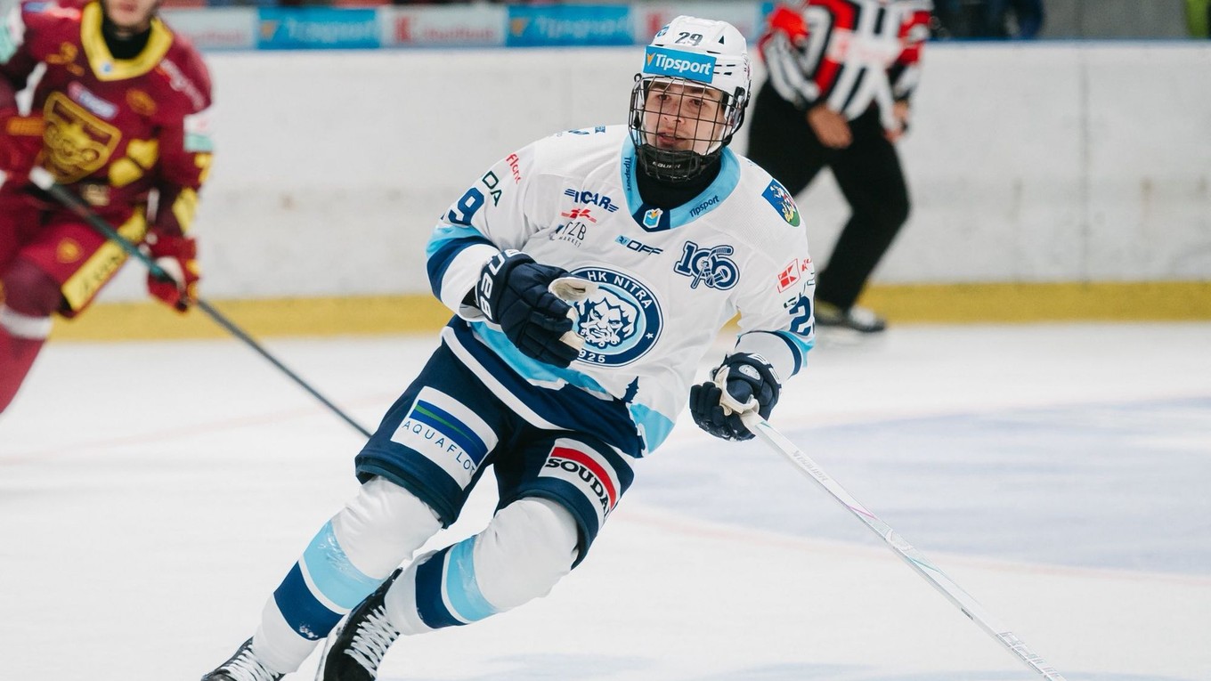 Tomáš Chrenko v drese Nitry. 