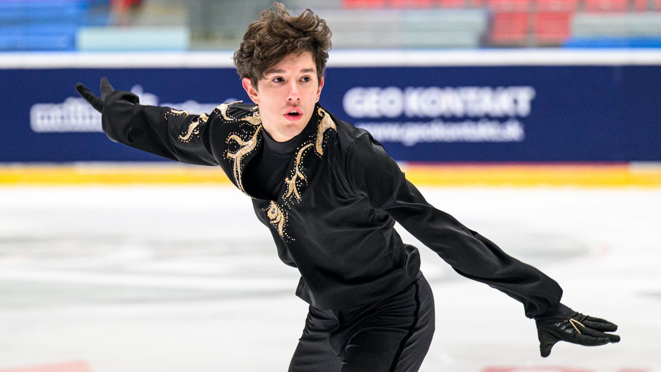 Adam Hagara na domácom šampionáte v Prešove.