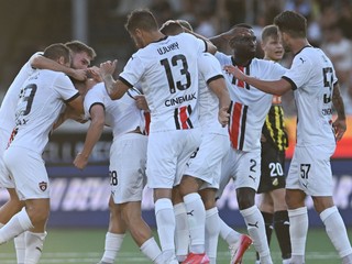 Futbalisti Spartaka Trnava.