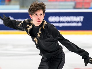 Adam Hagara na domácom šampionáte v Prešove.