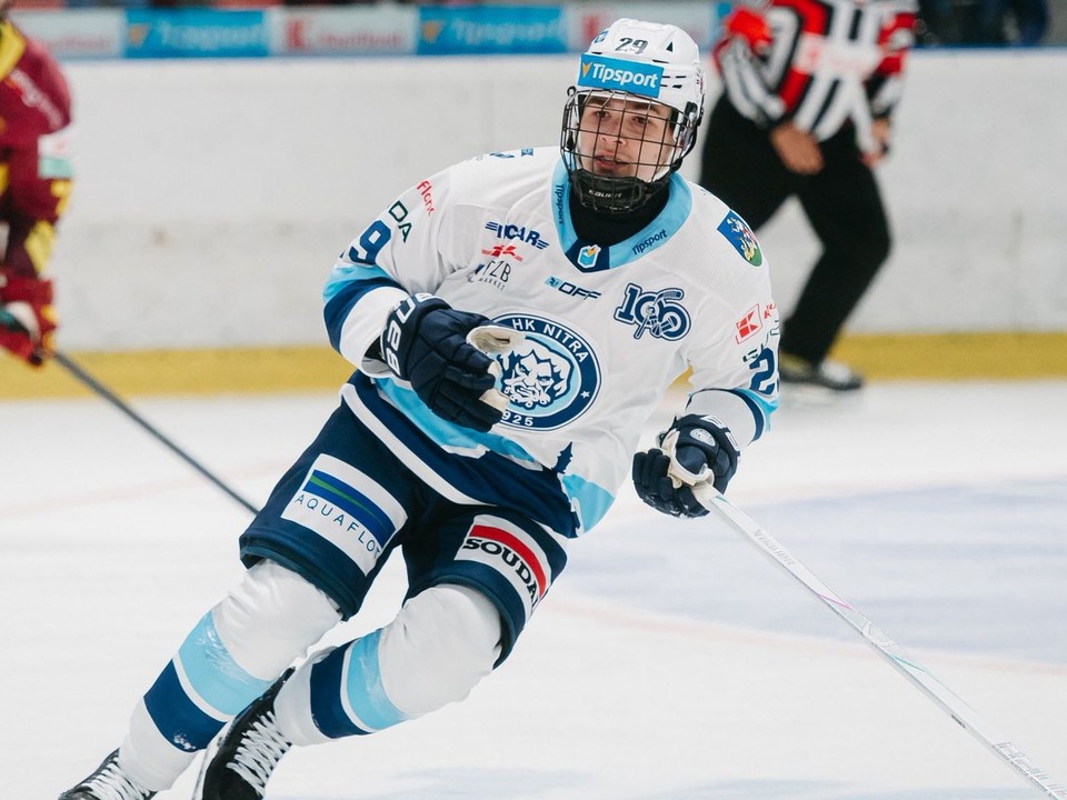 Tomáš Chrenko v drese Nitry. 