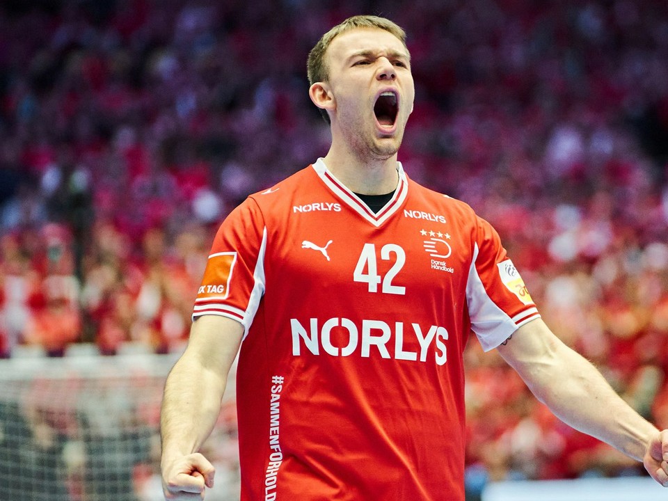 Hráč Dánska Thomas Arnoldsen