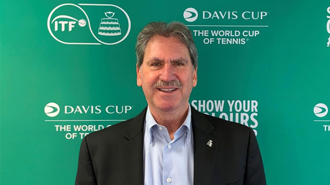 Prezident Medzinárodnej tenisovej federácie (ITF) David Haggerty.