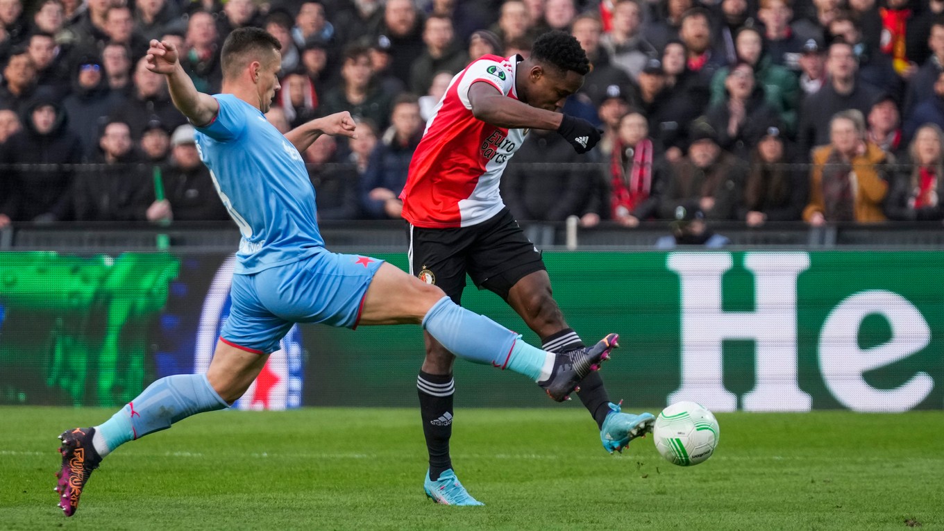 SK Slavia Praha - Feyenoord Rotterdam - ONLINE prenos zo zápasu Európskej konferenčnej ligy dnes. 
