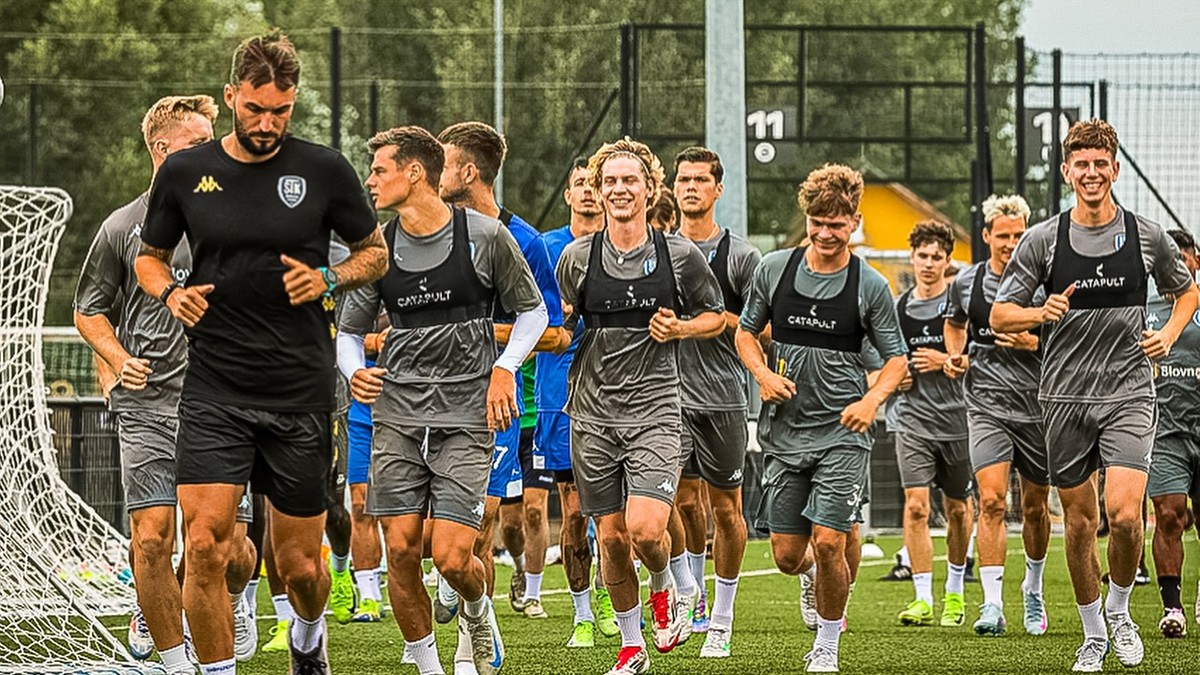 Futbalisti Šamorína počas letnej prípravy.