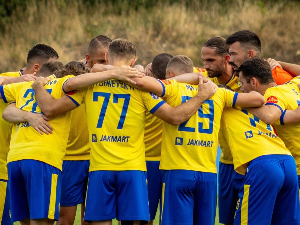 Futbalisti FK Humenné.