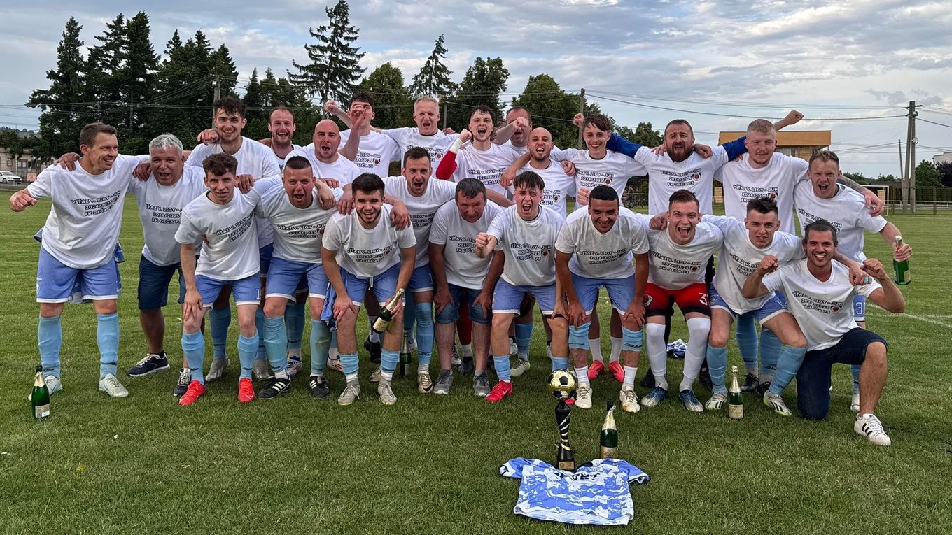 Víťazný tím FK Geča 73.