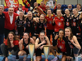 Basketbalistky Hradca Králové zvíťazili na turnaji o Federálny pohár.