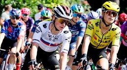 Slovenská cyklistka Viktória Chladoňová počas Gira d'Italia 2026. 