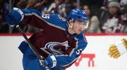 Maroš Jedlička v drese Colorado Avalanche.