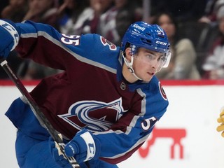 Maroš Jedlička v drese Colorado Avalanche.