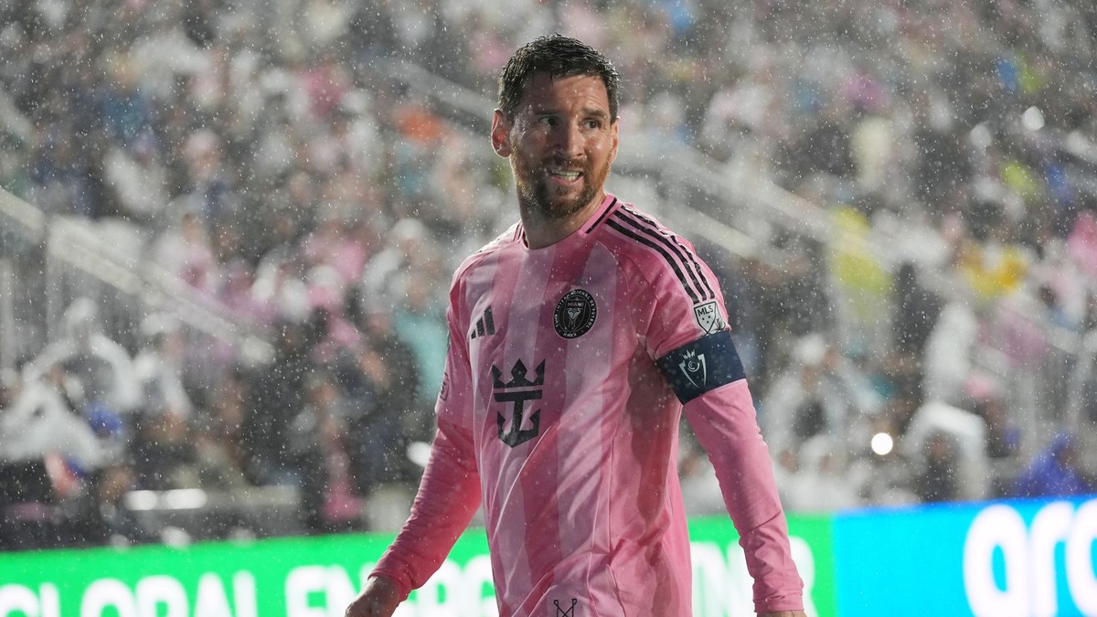 Na snímke argentínsky futbalista Messi z Interu Miami.