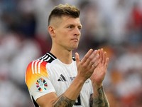 Toni Kroos po poslednom zápase v drese nemeckej reprezentácie. 