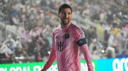 Na snímke argentínsky futbalista Messi z Interu Miami.