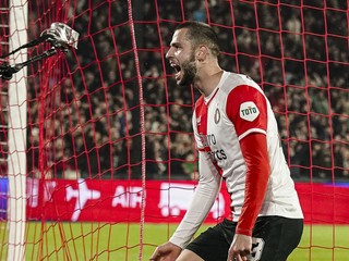 Dávid Hancko v drese Feyenoord Rotterdam. 