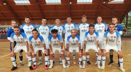 Slovenskí futsalisti. 