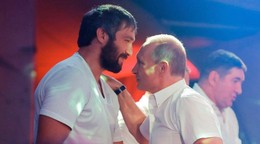 Alexander Ovečkin a ruský prezident Vladimir Putin.