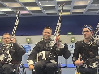 Radoslav Malenovský získal zlato na ME v parastrelectve.