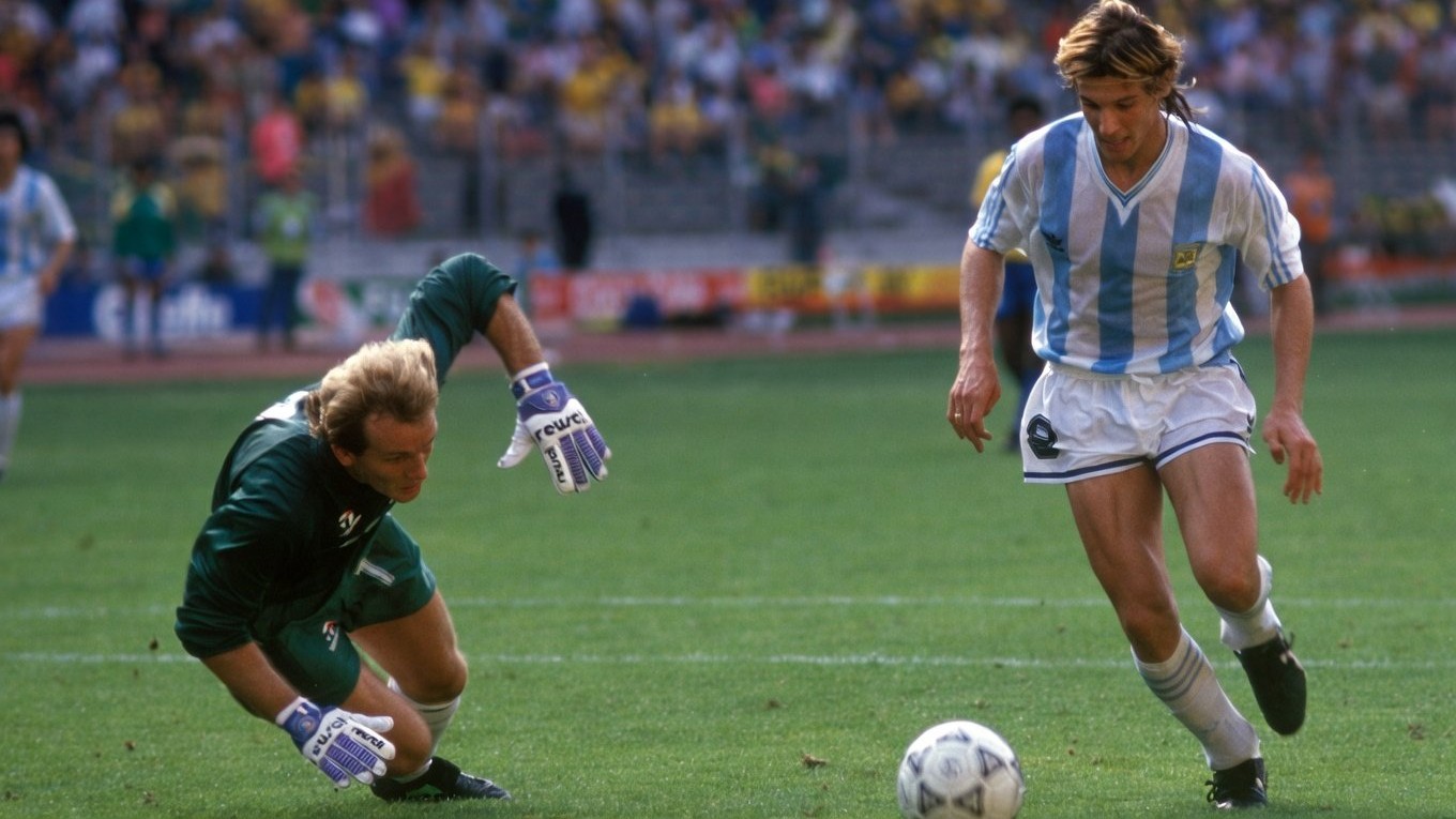 Claudio Caniggia v roku 1990.