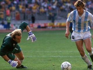 Claudio Caniggia v roku 1990.