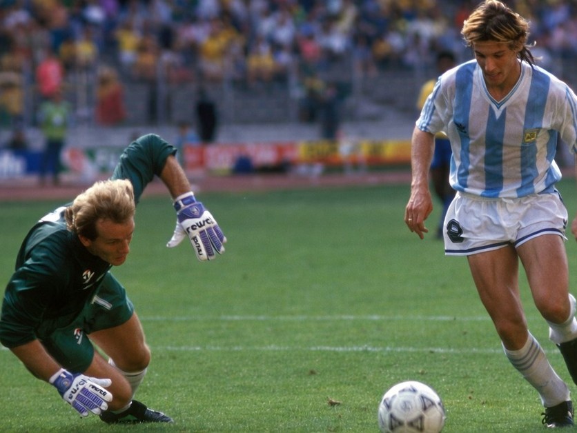 Claudio Caniggia v roku 1990.