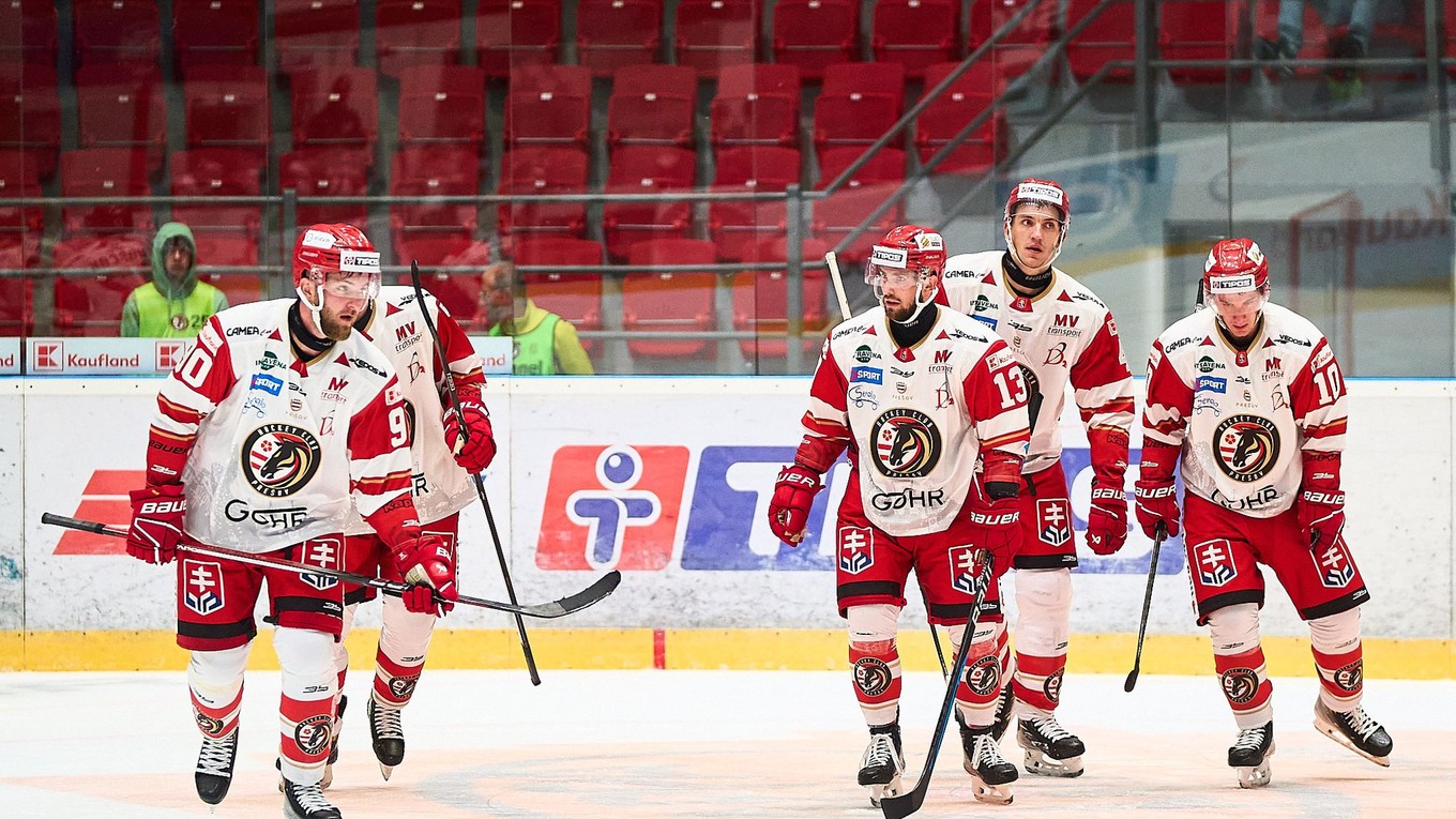 Hokejisti HC Prešov.