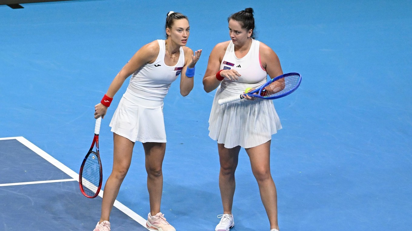 ONLINE: Viktória Hrunčáková, Tereza Mihalíková - Desirae Krawczyková, Asia Muhammadová, Billie Jean King Cup 2025 (štvorhra).