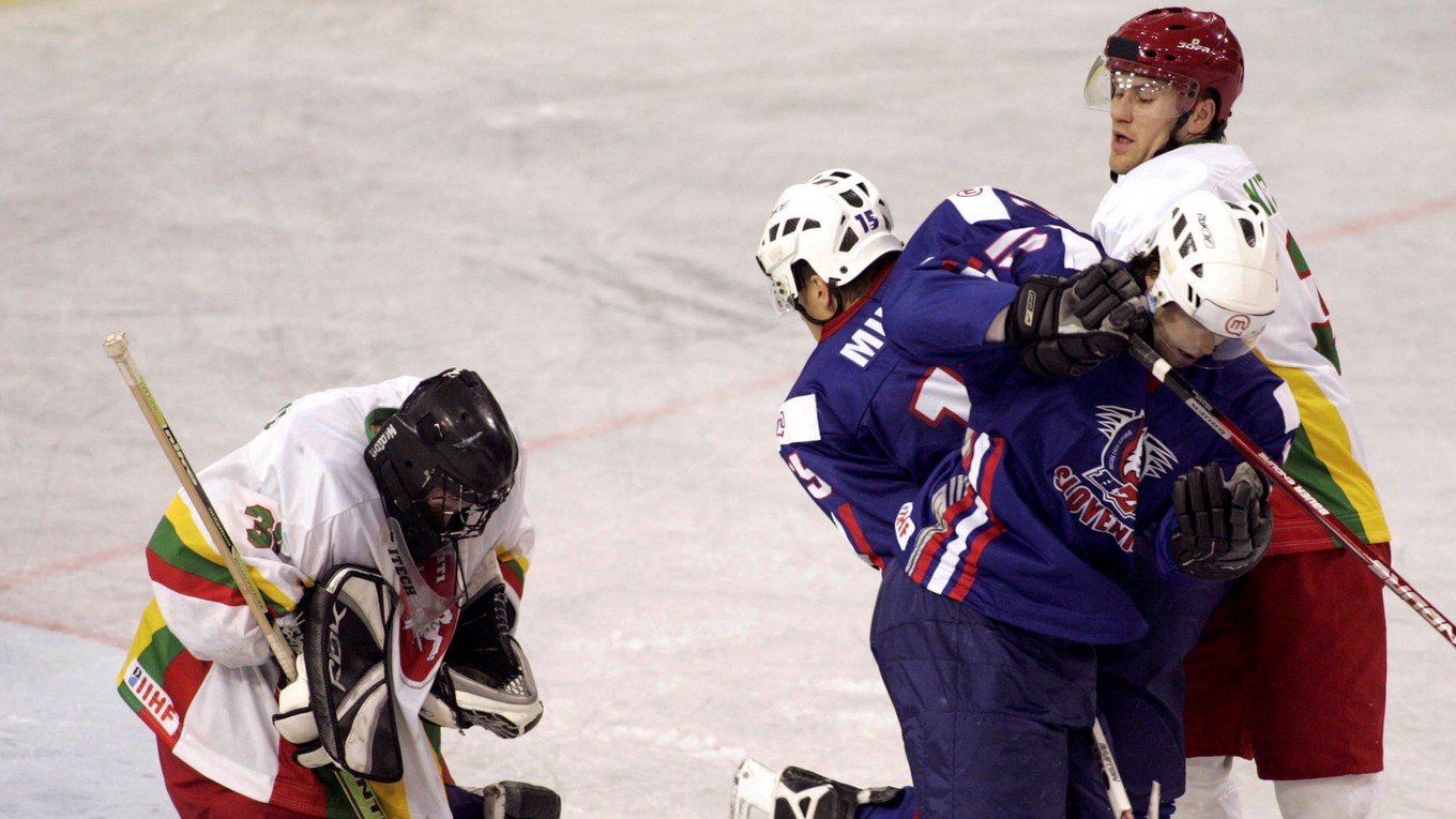 Mindaugas Kieras (vpravo).