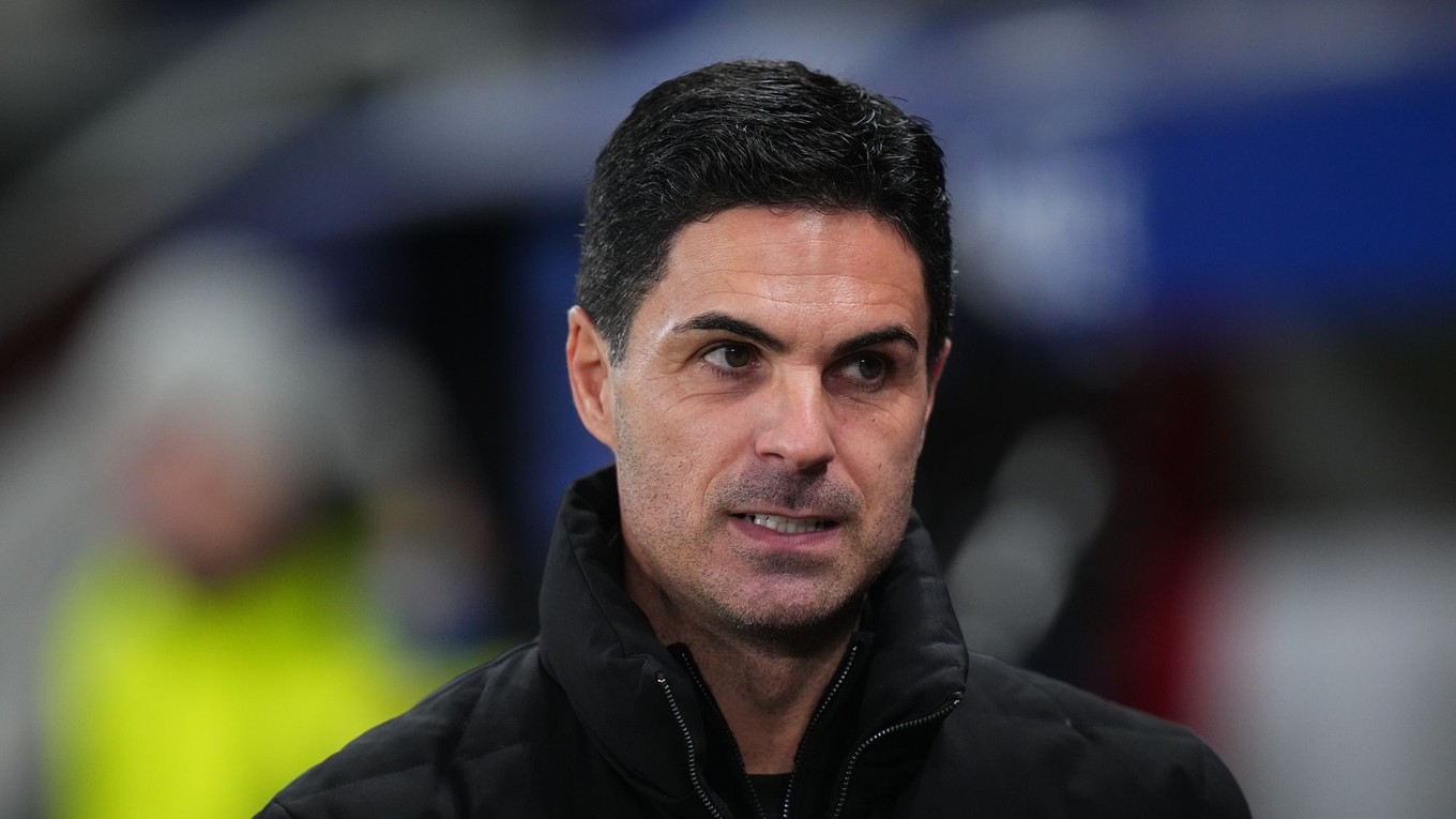 Tréner Arsenalu Londýn Mikel Arteta.