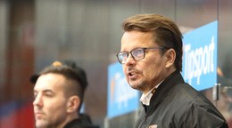 Tommi Hämäläinen počas predohrávky 14. kola Tipsport ligy HKM Zvolen - HK Dukla Trenčín.