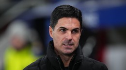 Tréner Arsenalu Londýn Mikel Arteta.