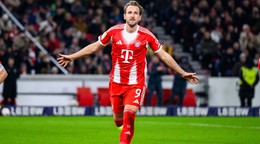 Harry Kane oslavuje gól. 