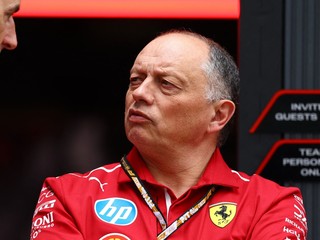 Šéf tímu Ferrari Fred Vasseur.