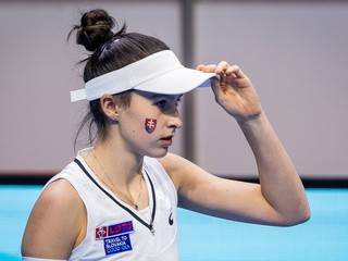 Slovenská tenistka Mia Pohánková.