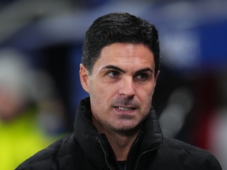 Tréner Arsenalu Londýn Mikel Arteta.