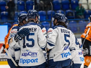 Hráči HK Poprad.
