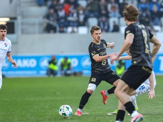 Fotka zo zápasu FC Hradec Králové - Baník Ostrava.