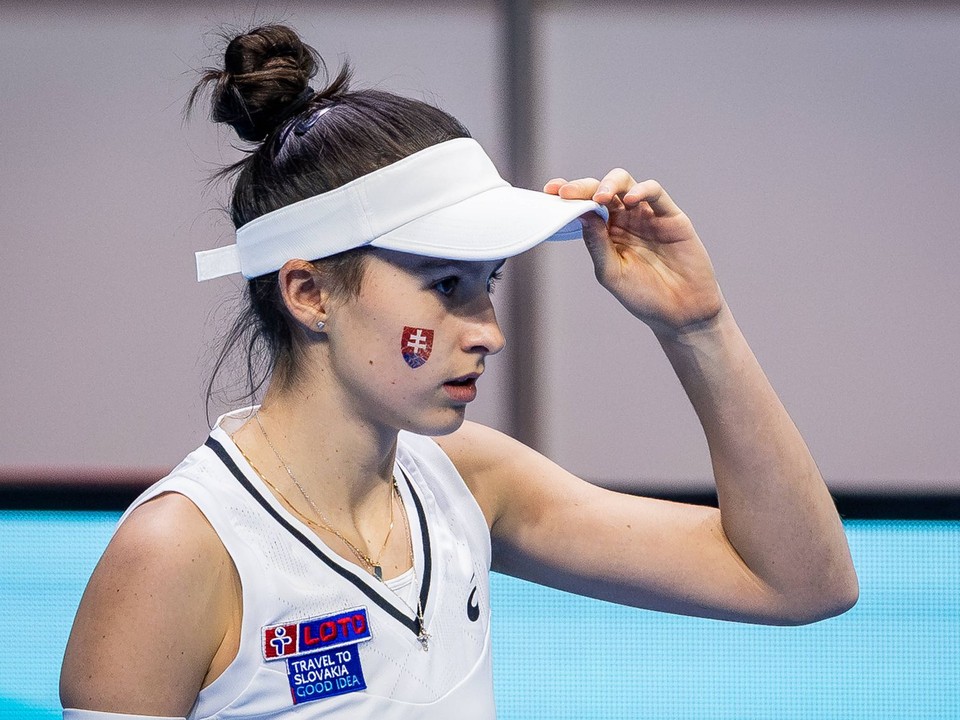 Slovenská tenistka Mia Pohánková.