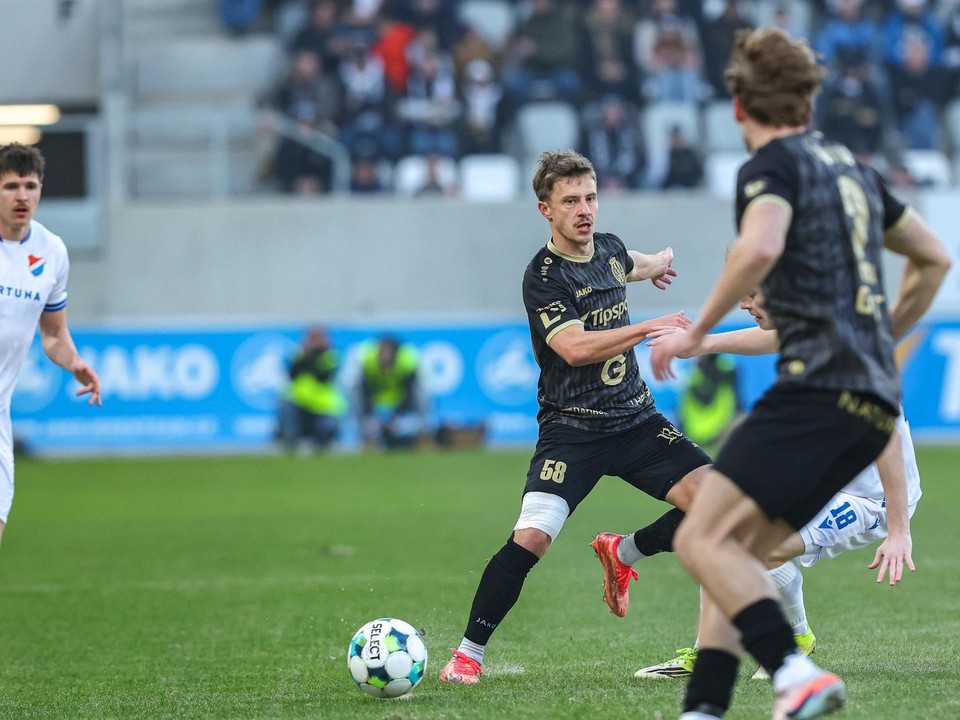 Fotka zo zápasu FC Hradec Králové - Baník Ostrava.