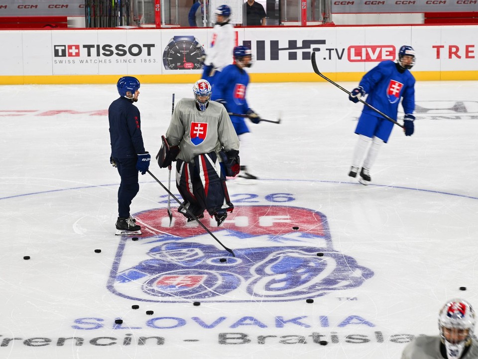 Hokejisti slovenskej hokejovej reprezentácie SR 18.