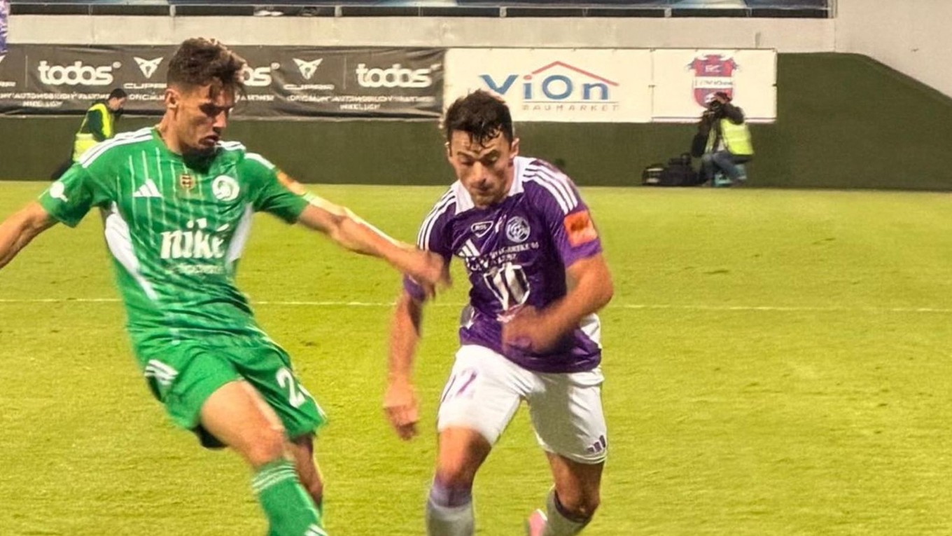 Momentka zo zápasu Komárno - Prešov