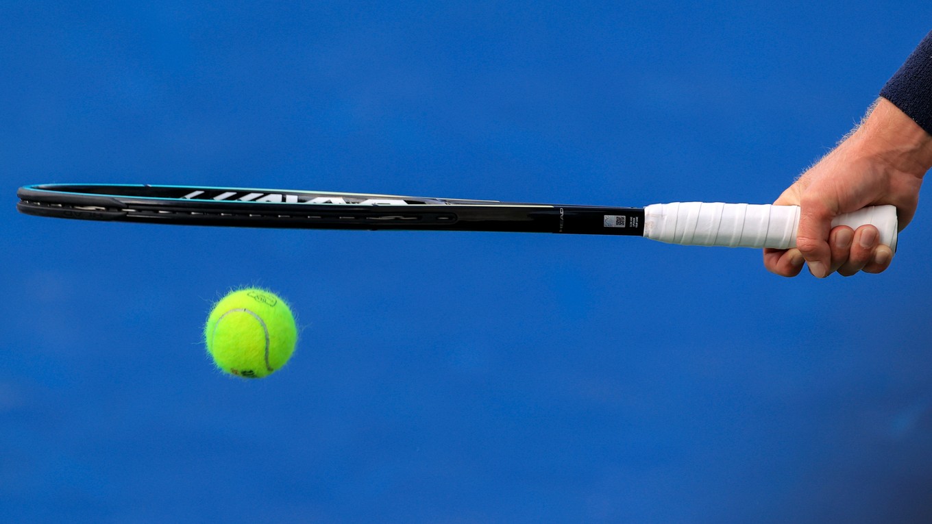 Tenis, ilustračná fotografia.