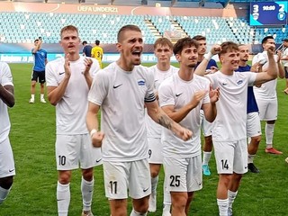 Radosť hráčov FC Nitra.