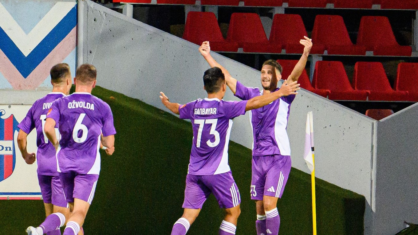 Futbalisti KFC Komárno.