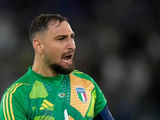 Brankár Gianluigi Donnarumma.